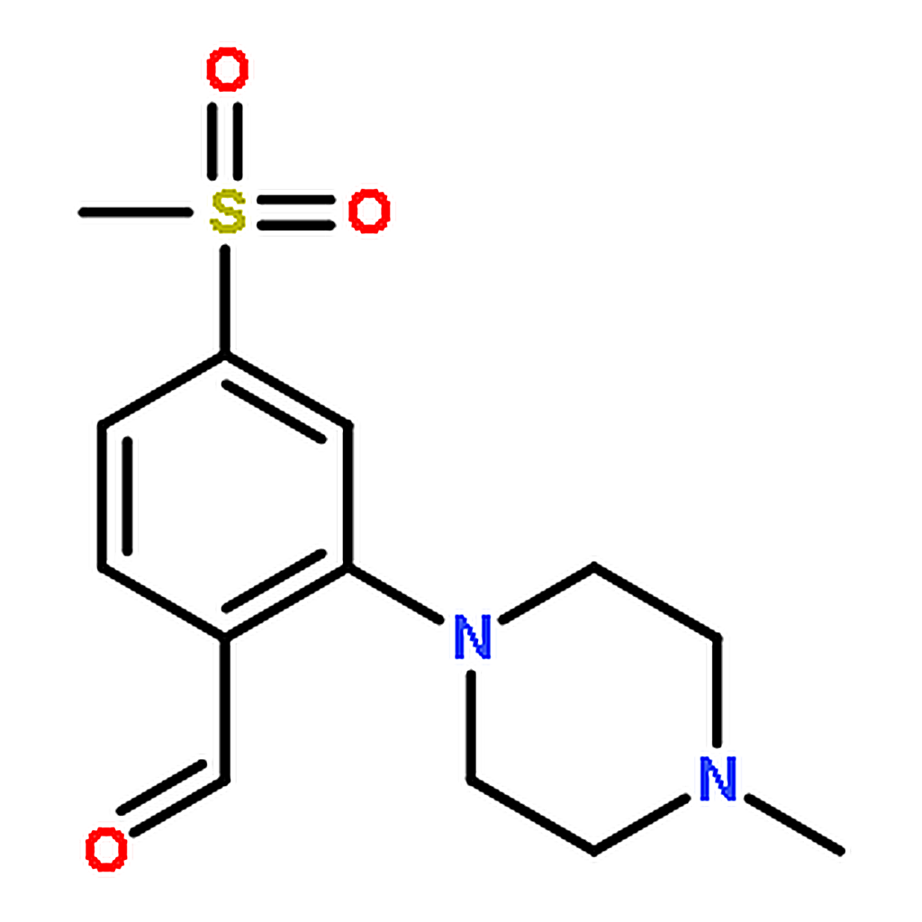 RHAWN 2-(4-Methyl-1-piperazinyl)-4-(methylsulfonyl)benzaldehyde