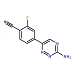 RHAWN 4-(3-Amino-1,2,4-triazin-6-yl)-2-fluorobenzonitrile