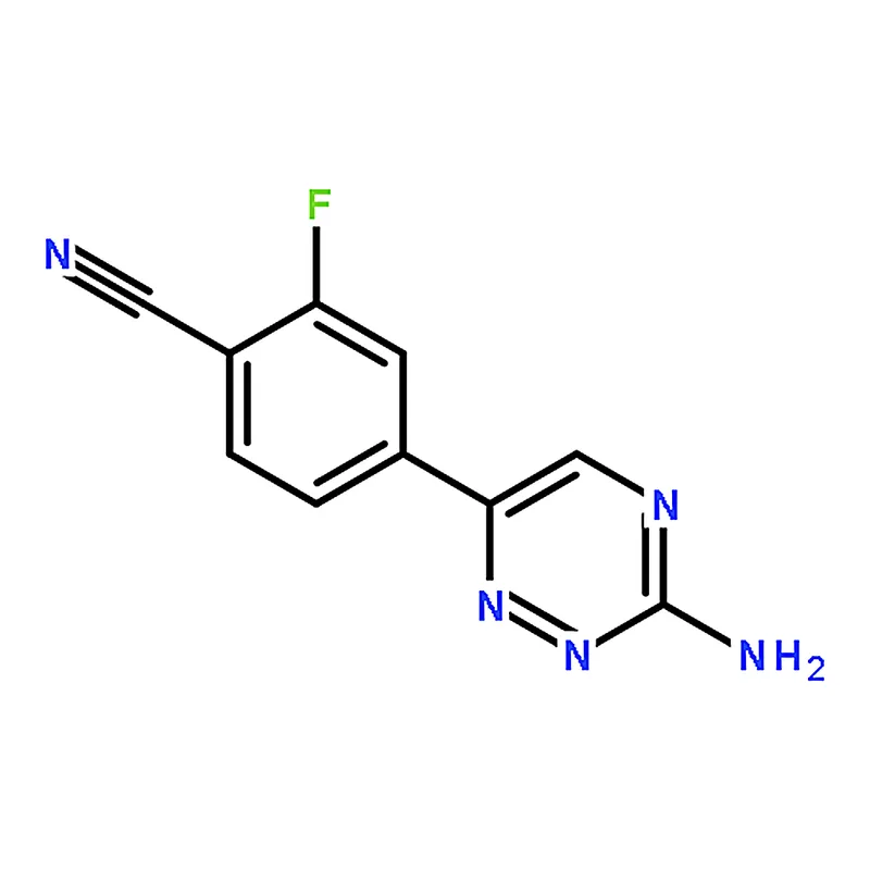 RHAWN 4-(3-Amino-1,2,4-triazin-6-yl)-2-fluorobenzonitrile