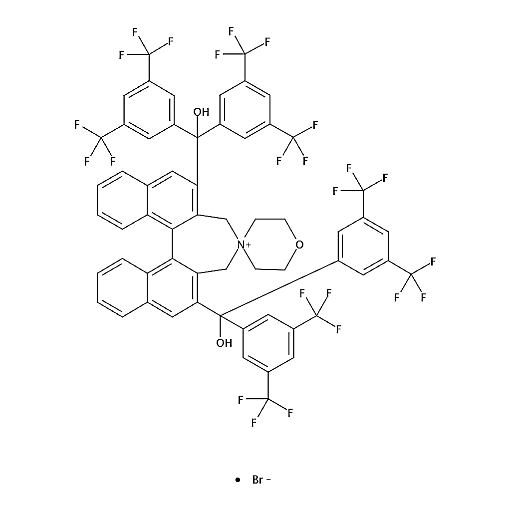 RHAWN (11b<i>S</i>)-2,6-Bis[bis[3,5-bis(trifluoromethyl)phenyl]hydroxymethyl]-3,5-dihydrospiro[4<i