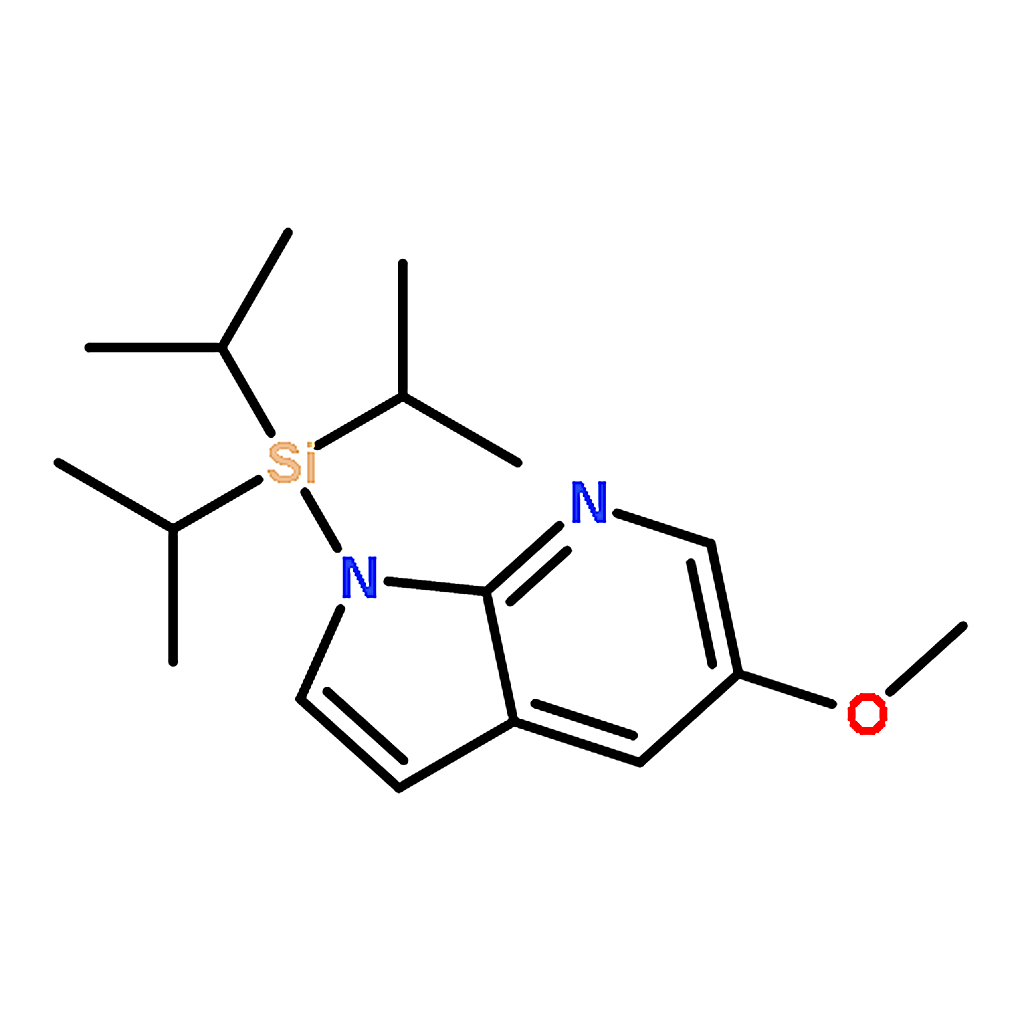 RHAWN 5-Methoxy-1-(triisopropylsilyl)-1H-pyrrolo[2,3-b]pyridine