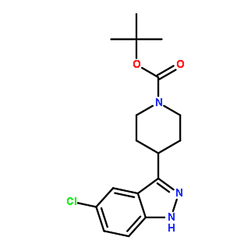 RHAWN tert-Butyl 4-(5-chloro-1H-indazol-3-yl)piperidine-1-carboxylate