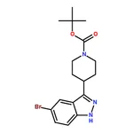 RHAWN tert-Butyl 4-(5-bromo-1H-indazol-3-yl)piperidine-1-carboxylate