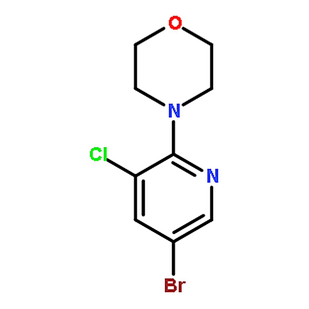 RHAWN 4-(5-Bromo-3-chloropyridin-2-yl)morpholine