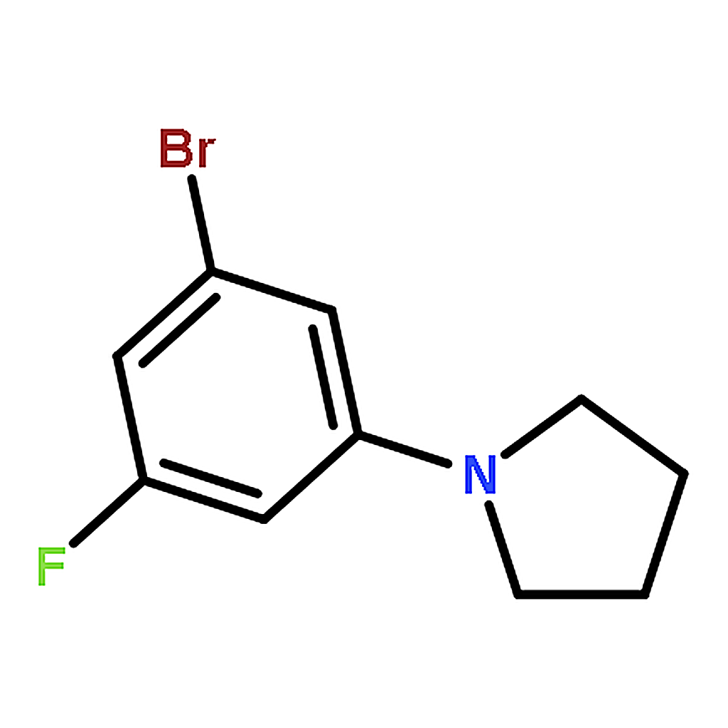 RHAWN 1-(3-Bromo-5-fluorophenyl)pyrrolidine