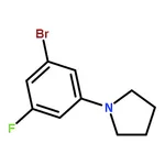 RHAWN 1-(3-Bromo-5-fluorophenyl)pyrrolidine