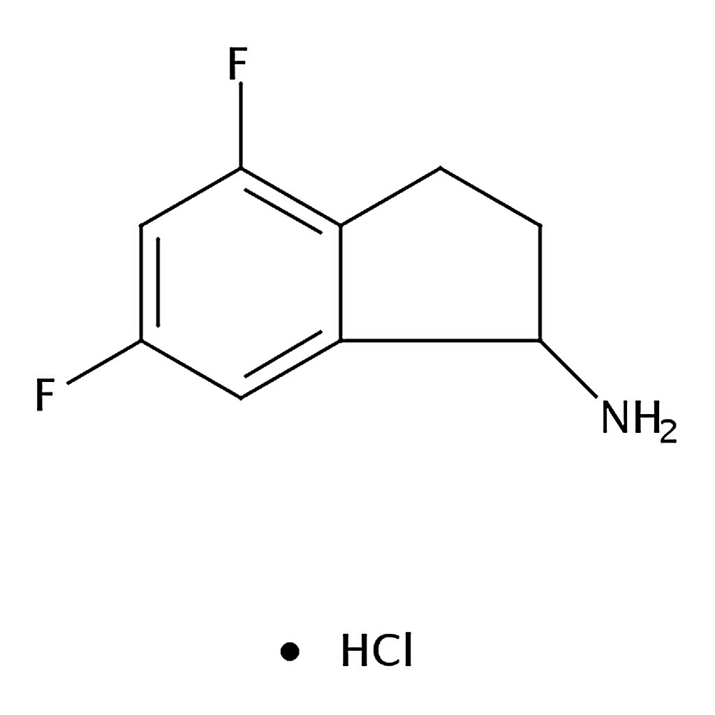 RHAWN 4，6-Difluoro-2，3-dihydro-1H-inden-1-amine hydrochloride