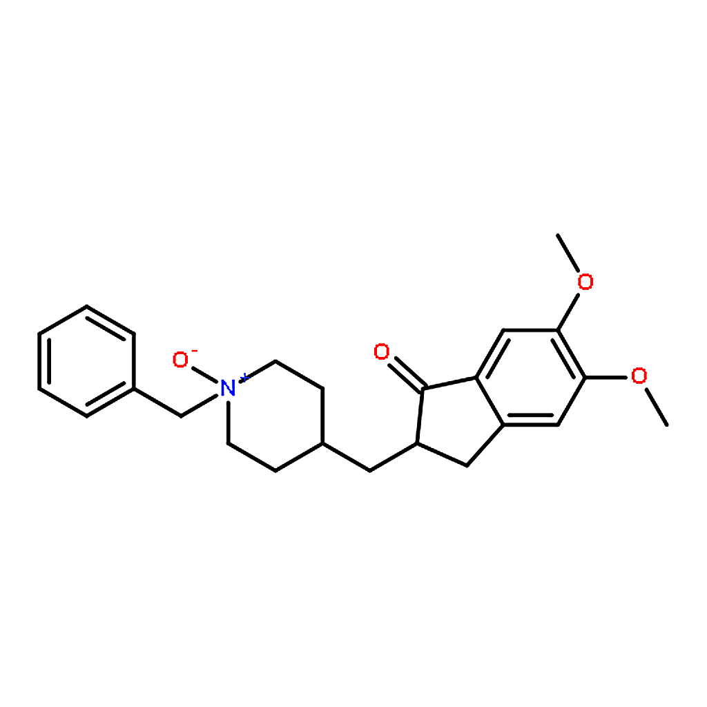 RHAWN 1-Benzyl-4-((5,6-dimethoxy-1-oxo-2,3-dihydro-1H-inden-2-yl)methyl)piperidine 1-oxide