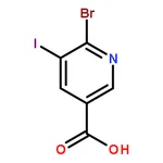 RHAWN 6-Bromo-4-iodonicotinic acid