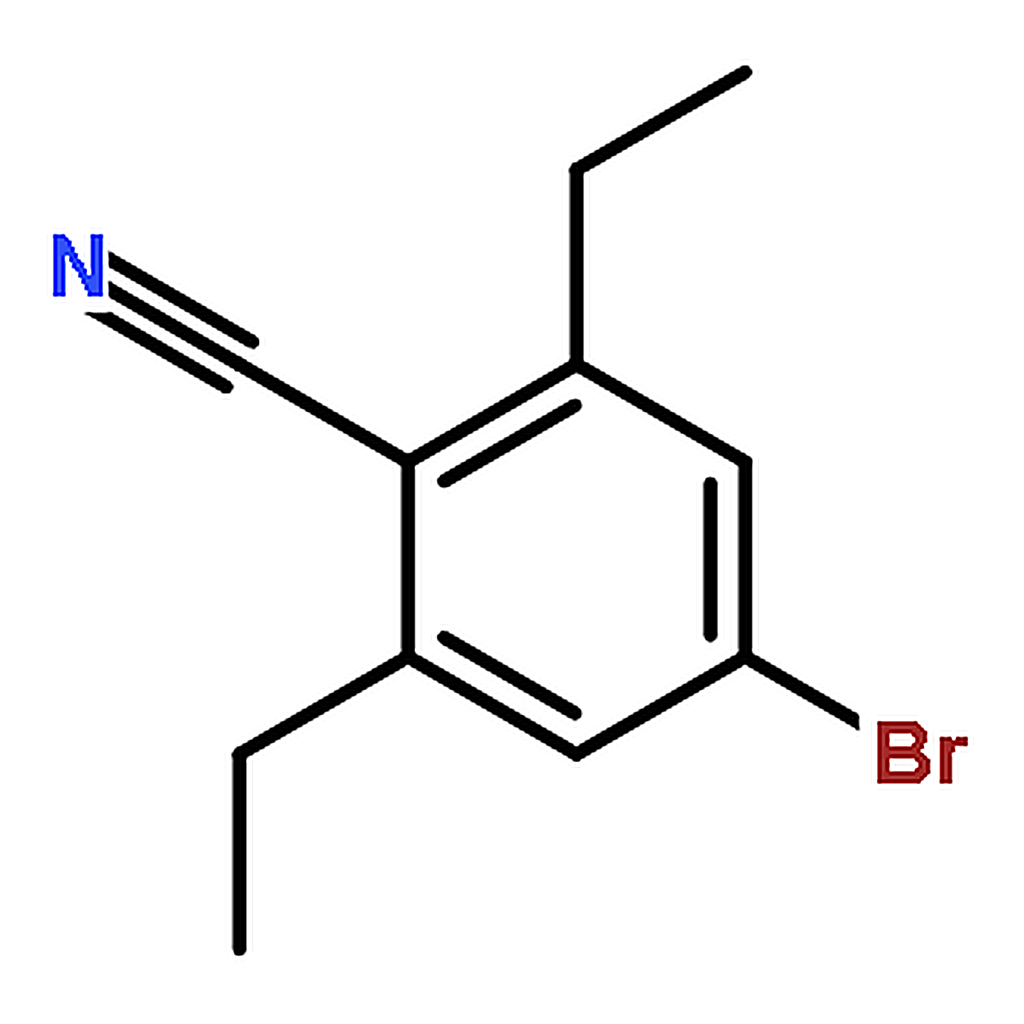 RHAWN 4-Bromo-2,6-diethylbenzonitrile