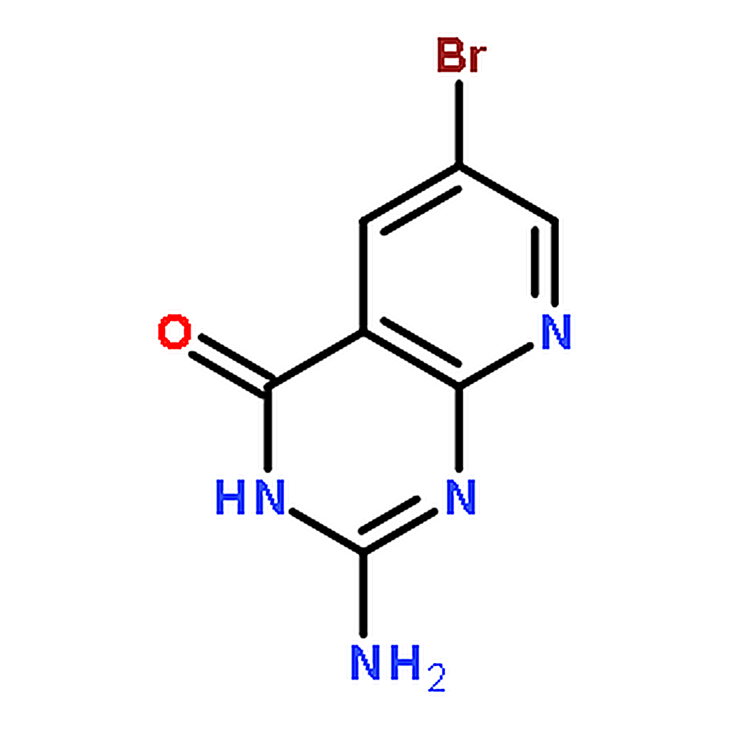 RHAWN 2-Amino-6-bromopyrido[2,3-d]pyrimidin-4(3H)-one