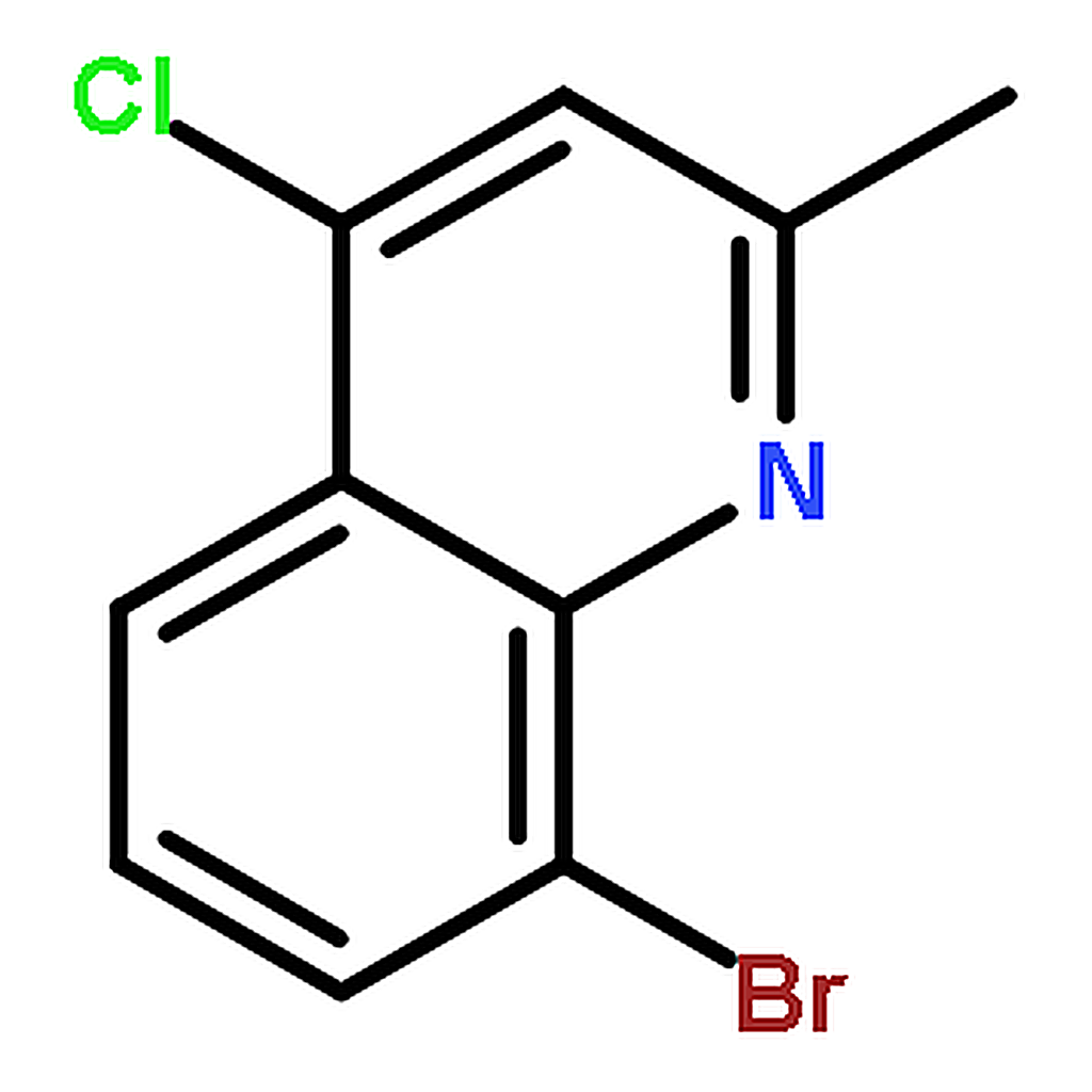 RHAWN 8-Bromo-4-chloro-2-methylquinoline
