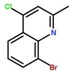 RHAWN 8-Bromo-4-chloro-2-methylquinoline