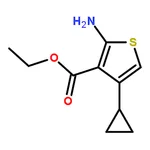 RHAWN 2-Amino-4-cyclopropyl-thiophene-3-carboxylicacidethylester