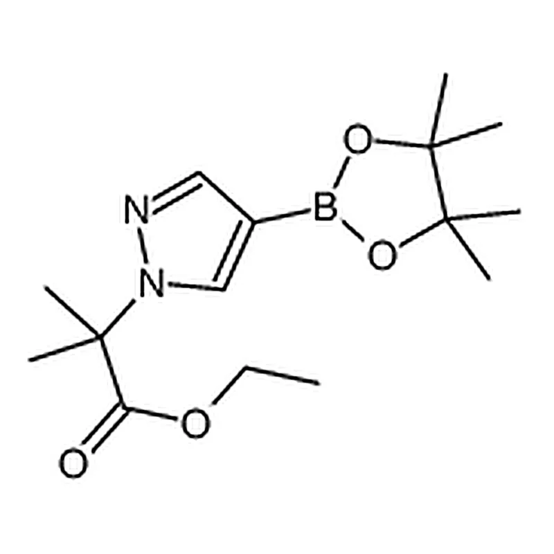 RHAWN Ethyl 2-methyl-2-(4-(4,4,5,5-tetramethyl-1,3,2-dioxaborolan-2-yl)-1H-pyrazol-1-yl)propanoate