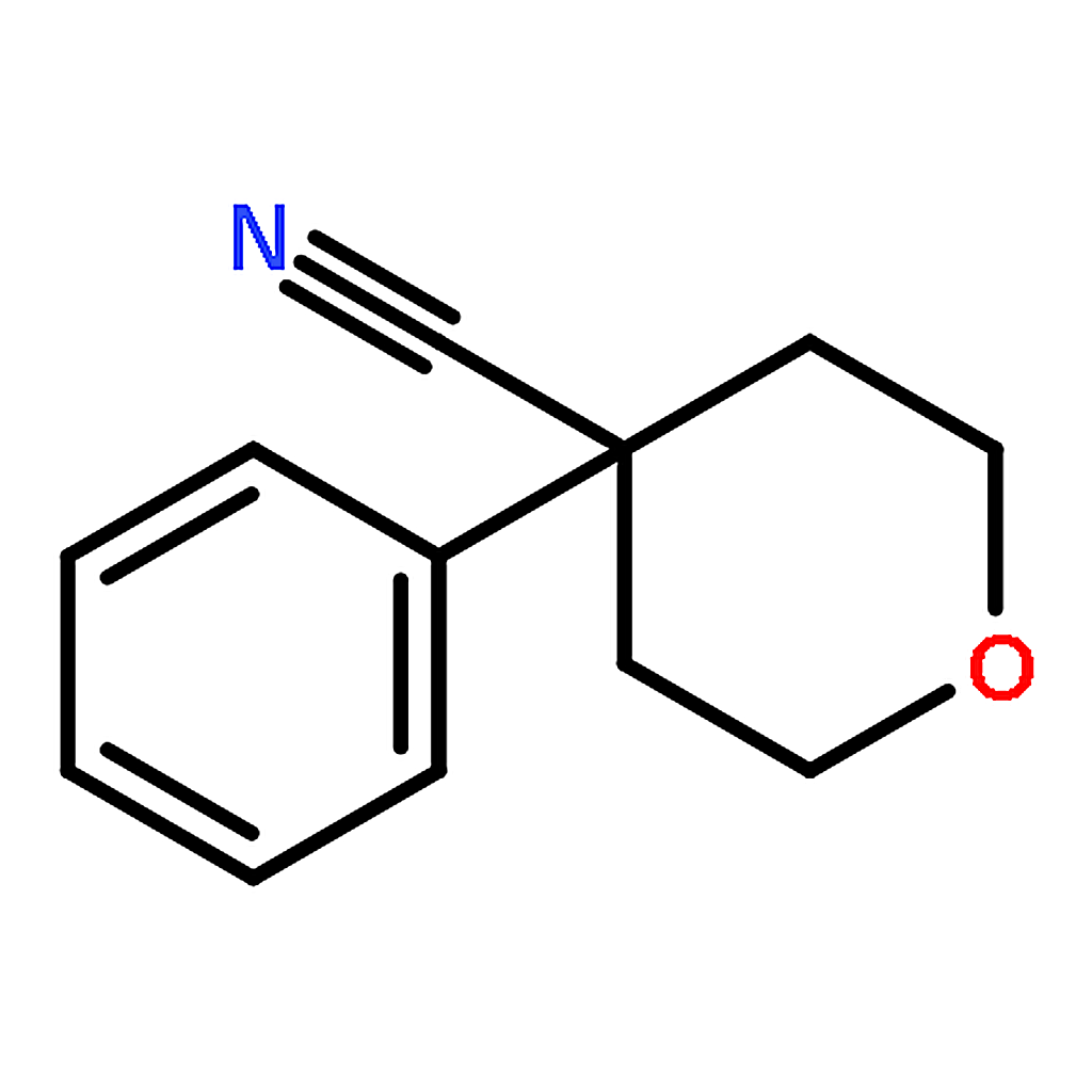 RHAWN 4-phenyltetrahydro-2H-pyran-4-carbonitrile