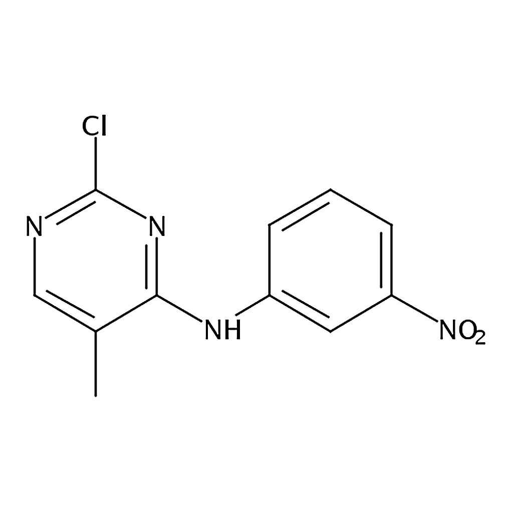 RHAWN 2-Chloro-5-methyl-N-(3-nitrophenyl)pyrimidin-4-amine