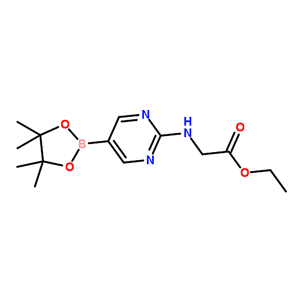 RHAWN Ethyl 2-((5-(4,4,5,5-tetramethyl-1,3,2-dioxaborolan-2-yl)pyrimidin-2-yl)amino)acetate