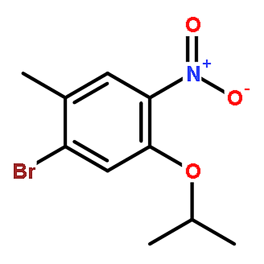 RHAWN 1-Bromo-5-isopropoxy-2-methyl-4-nitrobenzene