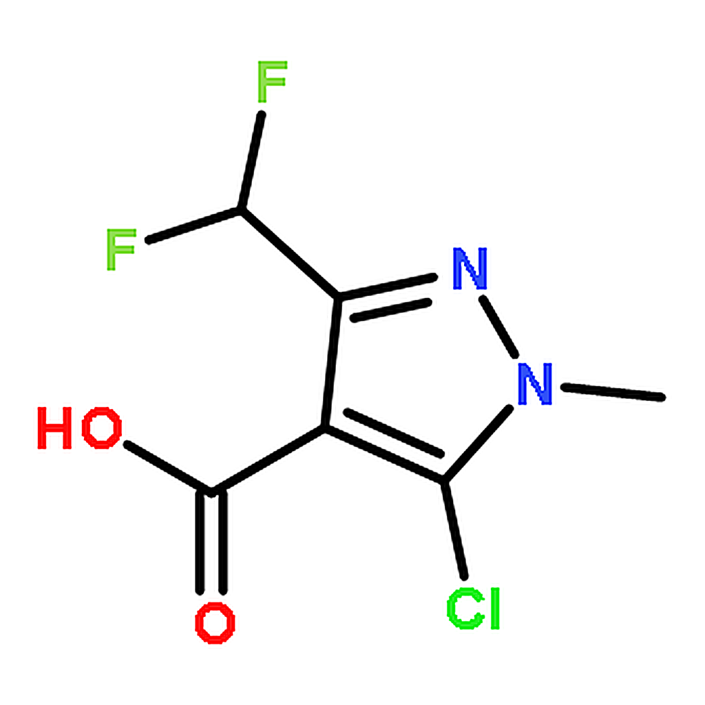 RHAWN 5-Chloro-3-(difluoromethyl)-1-methyl-1H-pyrazole-4-carboxylic acid