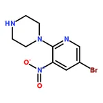 RHAWN 1-(5-Bromo-3-Nitropyridin-2-Yl)Piperazine