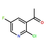 RHAWN 1-(2-Chloro-5-fluoropyridin-3-yl)ethanone