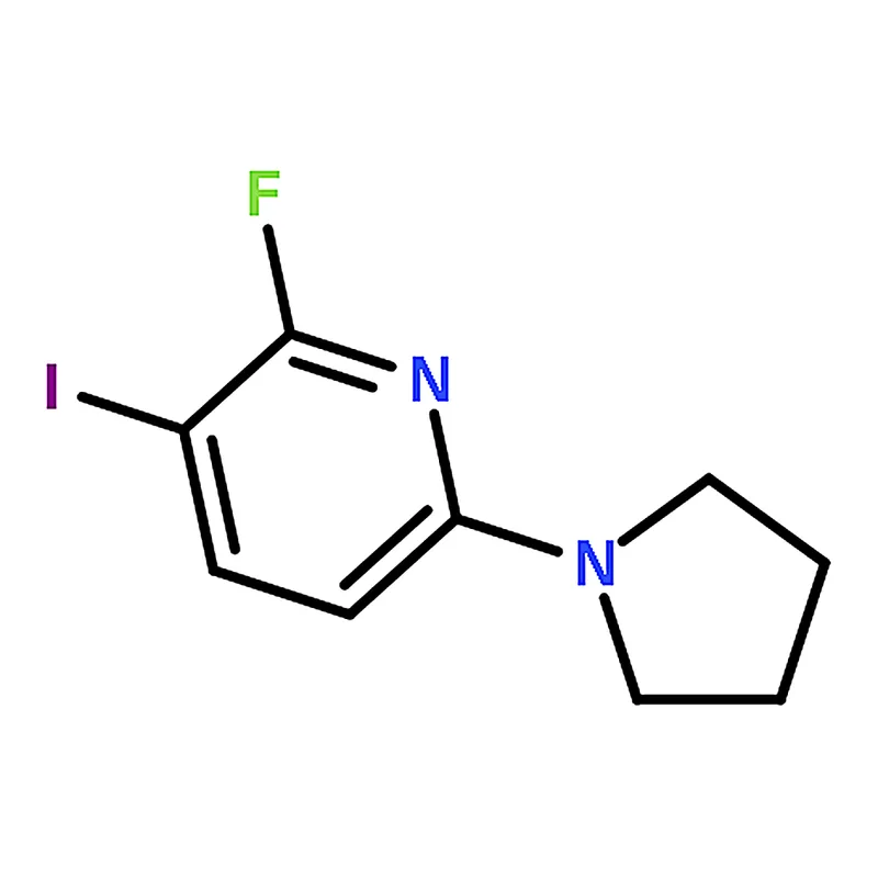 RHAWN 2-Fluoro-3-iodo-6-(pyrrolidin-1-yl)pyridine