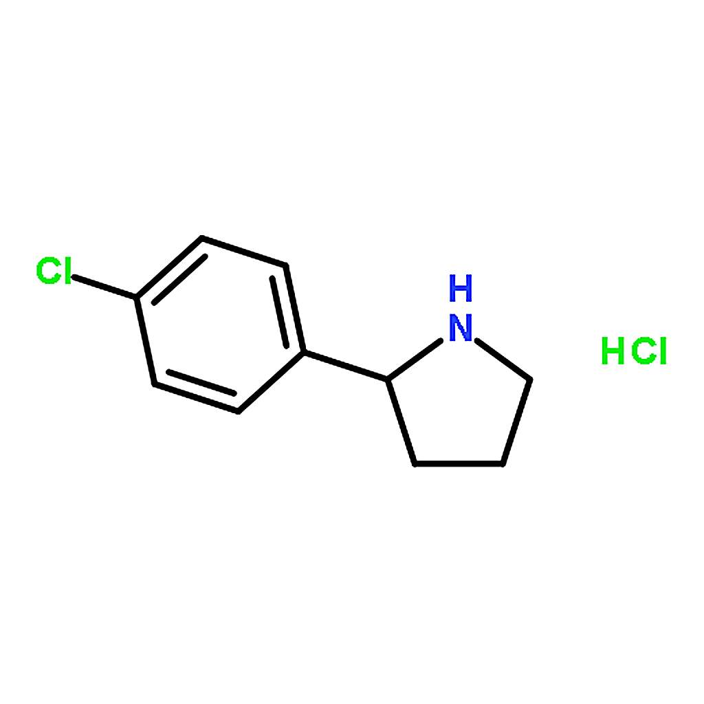 RHAWN 2-(4-Chlorophenyl)pyrrolidine hydrochloride
