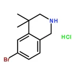 RHAWN 6-Bromo-4,4-dimethyl-1,2,3,4-tetrahydroisoquinoline hydrochloride