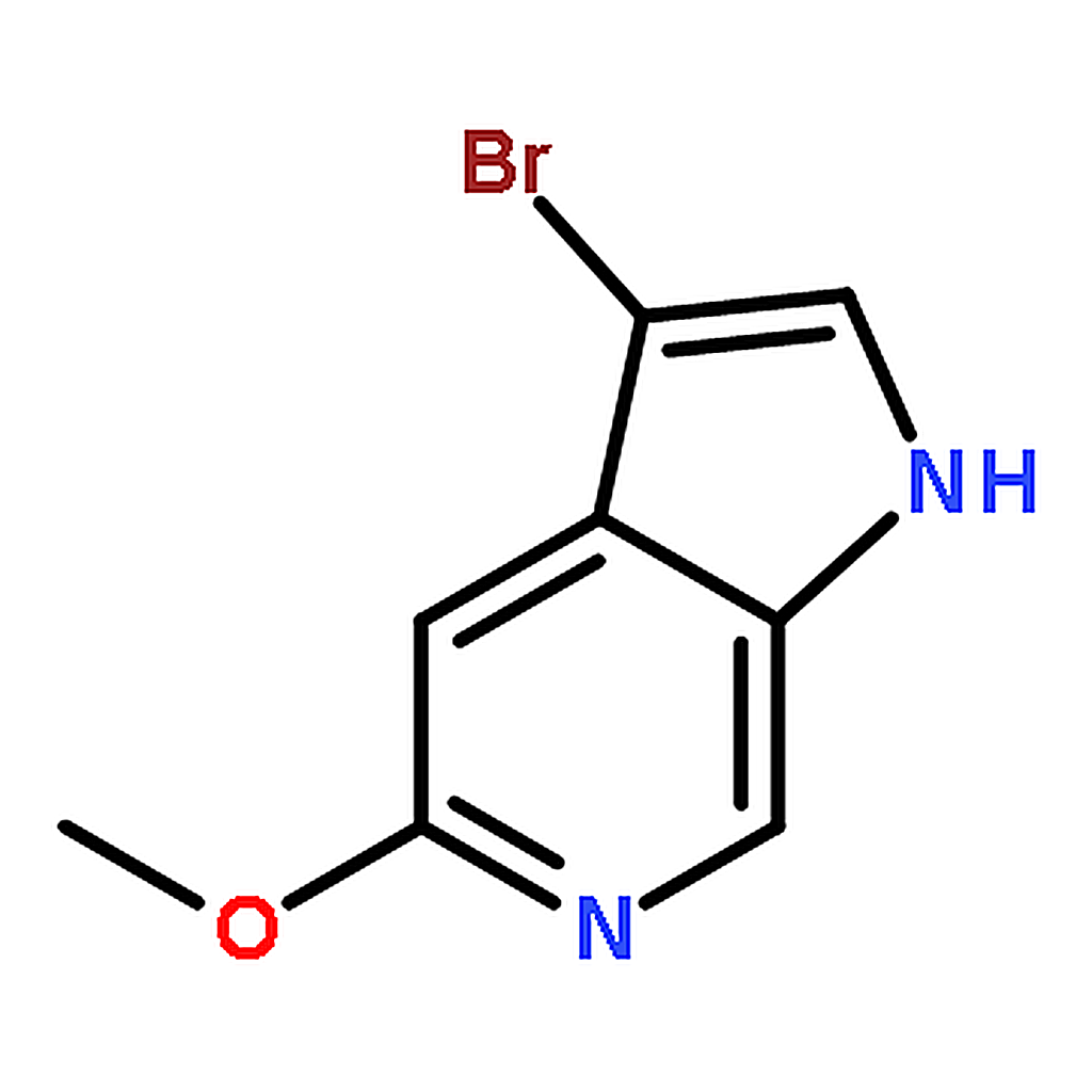 RHAWN 3-bromo-5-methoxy-1H-pyrrolo[2,3-c]pyridine
