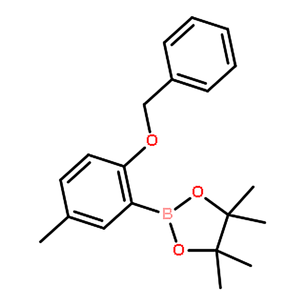 RHAWN 2-(2-(Benzyloxy)-5-methylphenyl)-4,4,5,5-tetramethyl-1,3,2-dioxaborolane