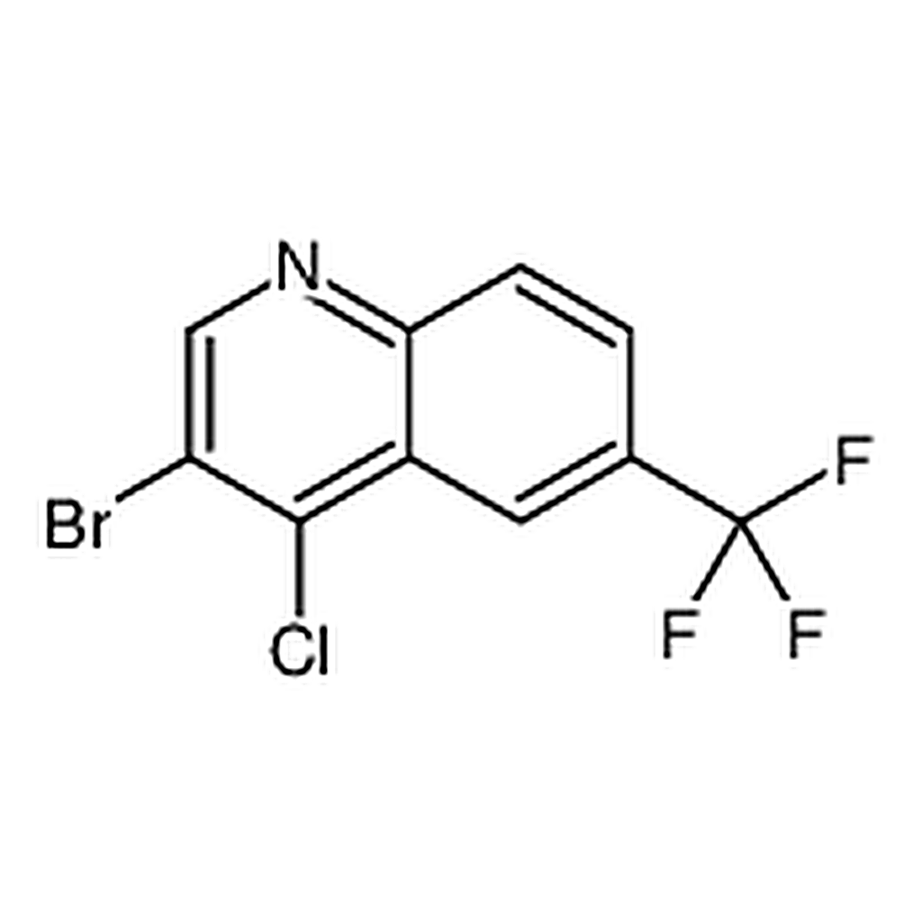 RHAWN 3-Bromo-4-chloro-6-(trifluoromethyl)quinoline