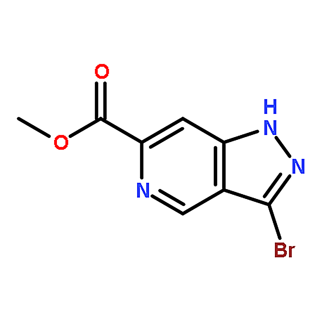 RHAWN Methyl 3-bromo-1H-pyrazolo[4,3-c]pyridine-6-carboxylate