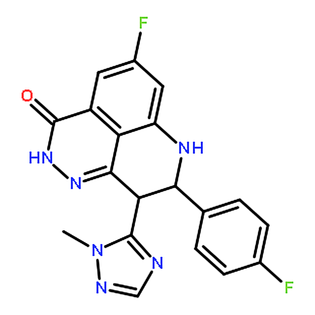 RHAWN 5-Fluoro-8-(4-fluorophenyl)-9-(1-methyl-1H-1,2,4-triazol-5-yl)-8,9-dihydro-2H-pyrido[4,3,2-d