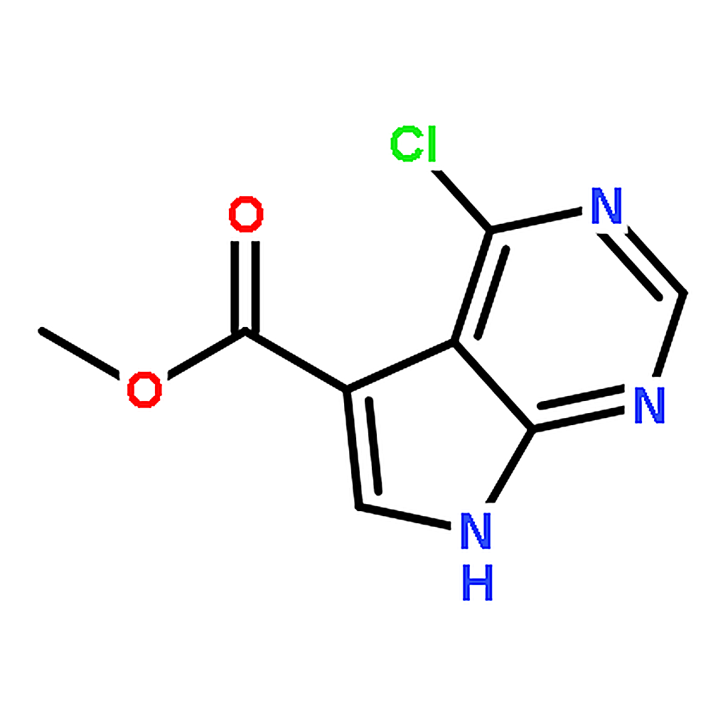 RHAWN Methyl4-chloro-7H-pyrrolo[2，3-d]pyriMidine-5-carboxylate