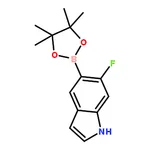 RHAWN 6-Fluoro-5-(4,4,5,5-tetramethyl-1,3,2-dioxaborolan-2-yl)-1H-indole