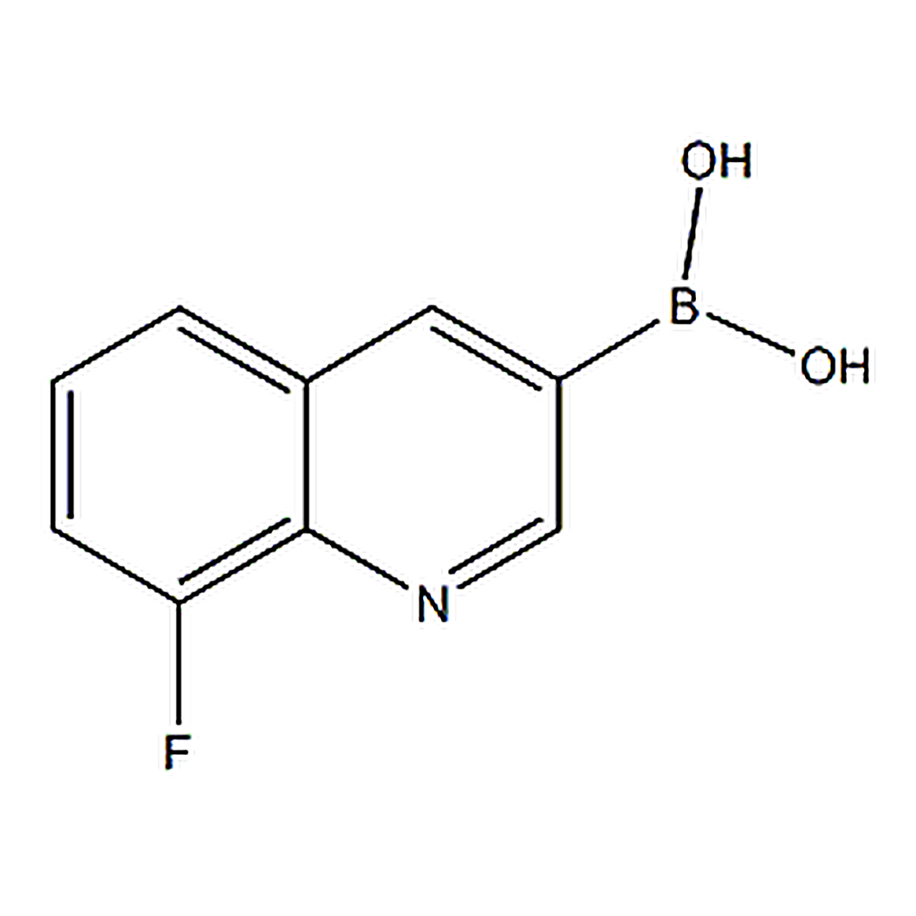 RHAWN (8-Fluoroquinolin-3-yl)boronic acid