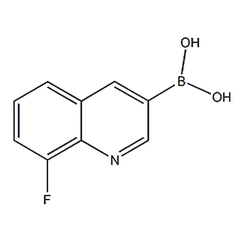 RHAWN (8-Fluoroquinolin-3-yl)boronic acid