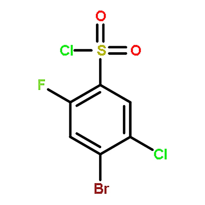 RHAWN 4-Bromo-5-chloro-2-fluorobenzene-1-sulfonyl chloride