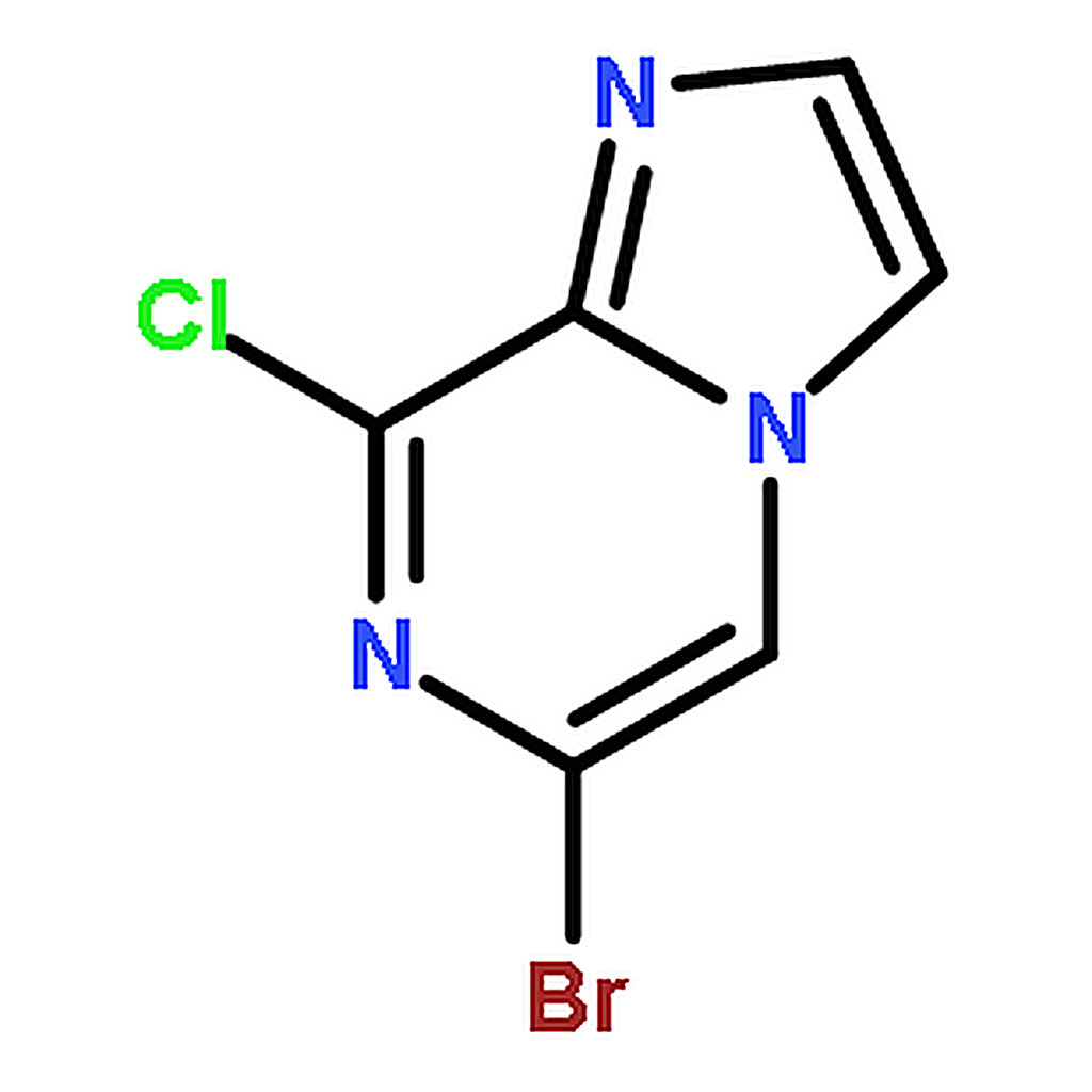 RHAWN 6-Bromo-8-chloroimidazo[1，2-a]pyrazine