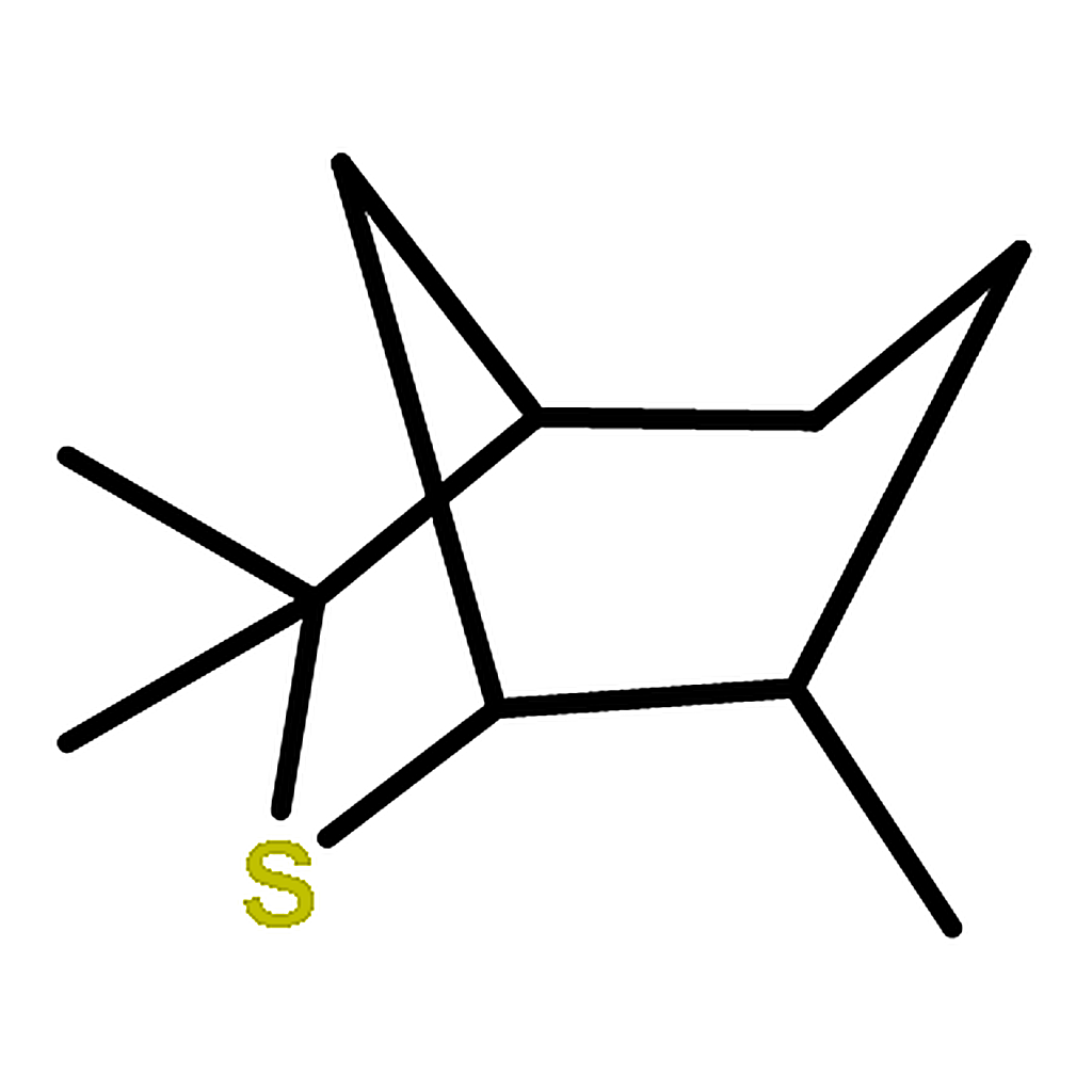 RHAWN (1S,4S,5S)-4,7,7-Trimethyl-6-thiabicyclo[3.2.1]octane