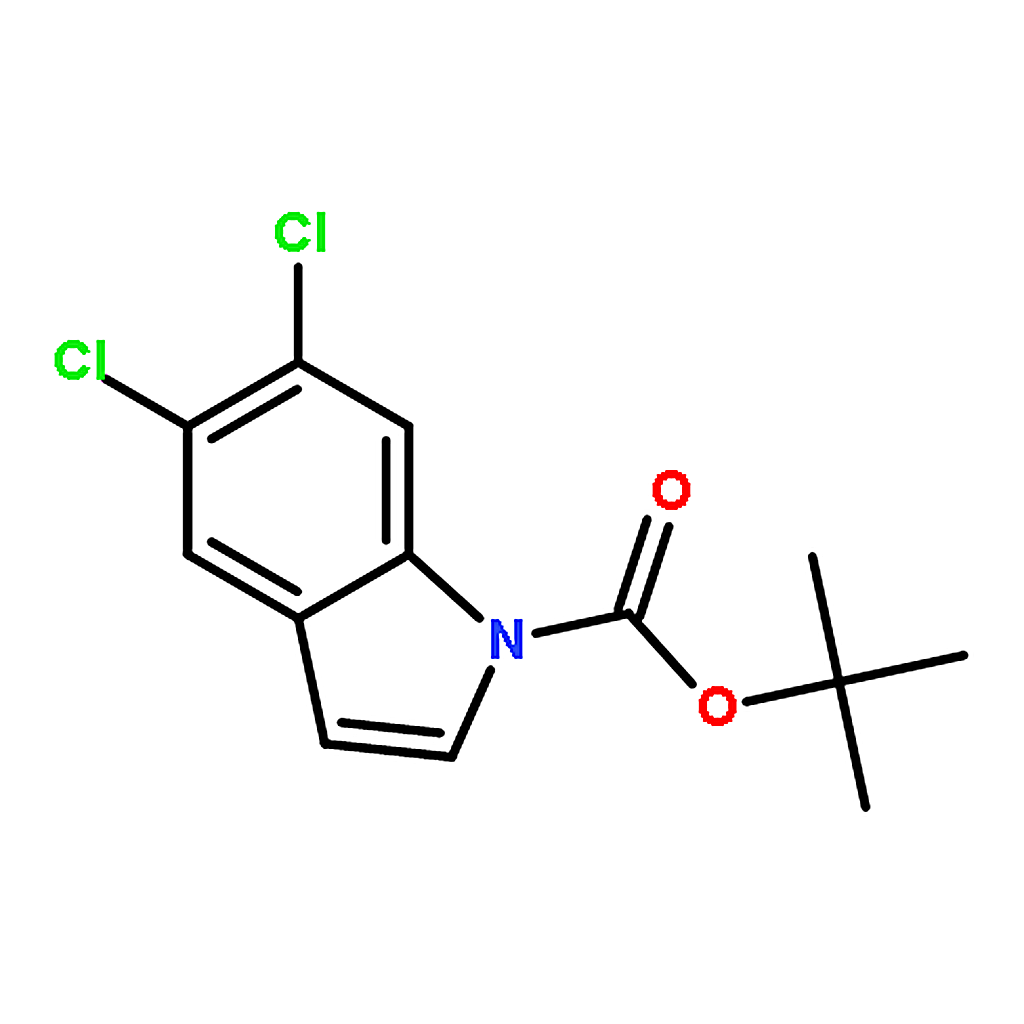 RHAWN 1-Boc-5，6-Dichloro-1H-indole