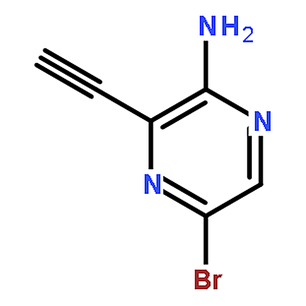 RHAWN 2-Amino-5-bromo-3-ethynylpyrazine