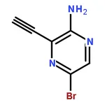 RHAWN 2-Amino-5-bromo-3-ethynylpyrazine