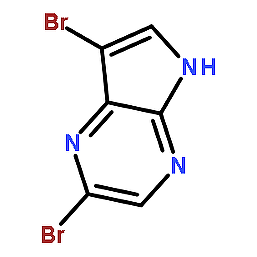 RHAWN 2,7-Dibromo-5H-pyrrolo[2,3-b]pyrazine
