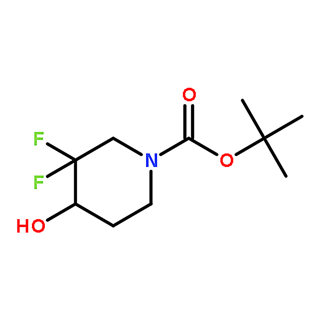 RHAWN tert-Butyl 3,3-difluoro-4-hydroxypiperidine-1-carboxylate