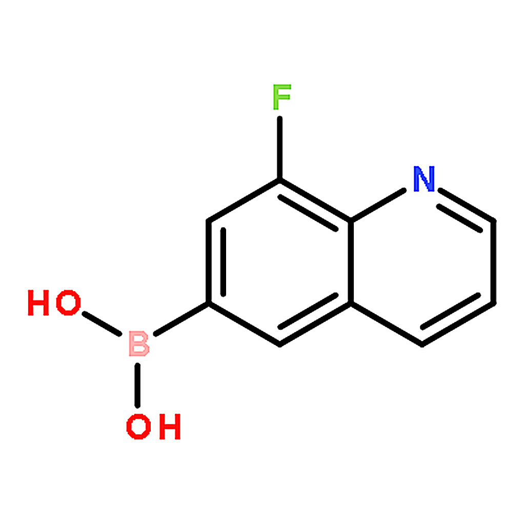 RHAWN (8-Fluoroquinolin-6-yl)boronic acid