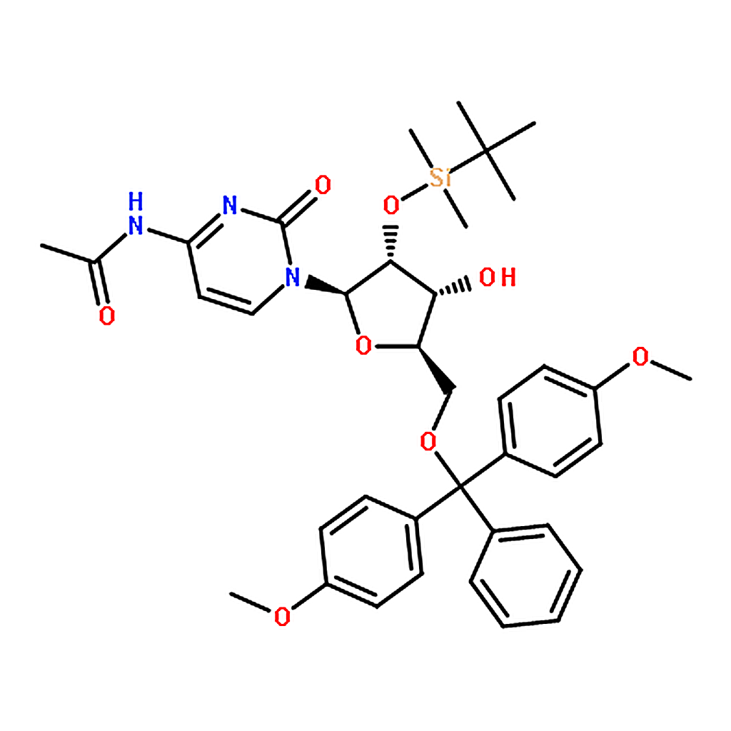 RHAWN N-(1-((2R,3R,4R,5R)-5-((Bis(4-methoxyphenyl)(phenyl)methoxy)methyl)-3-((tert-butyldimethylsi