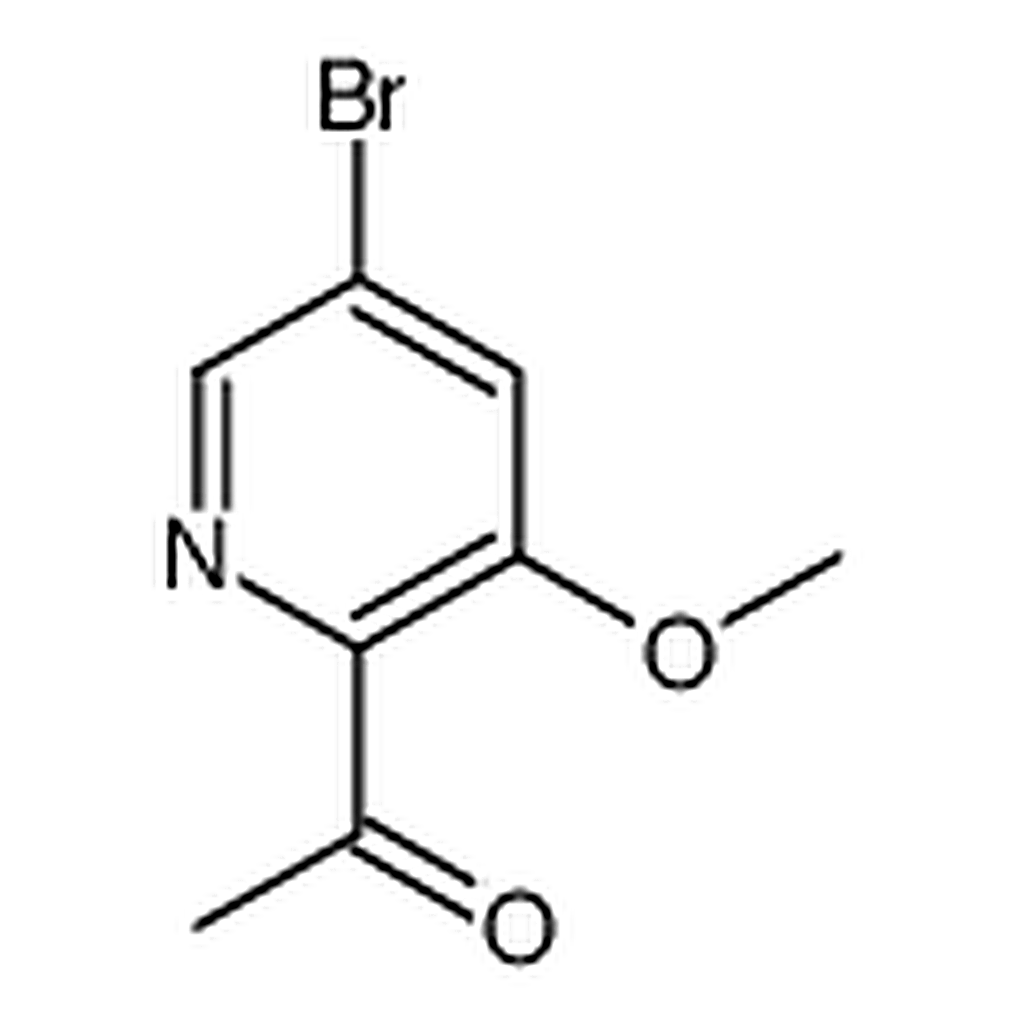RHAWN 1-(5-Bromo-3-methoxypyridin-2-yl)ethanone