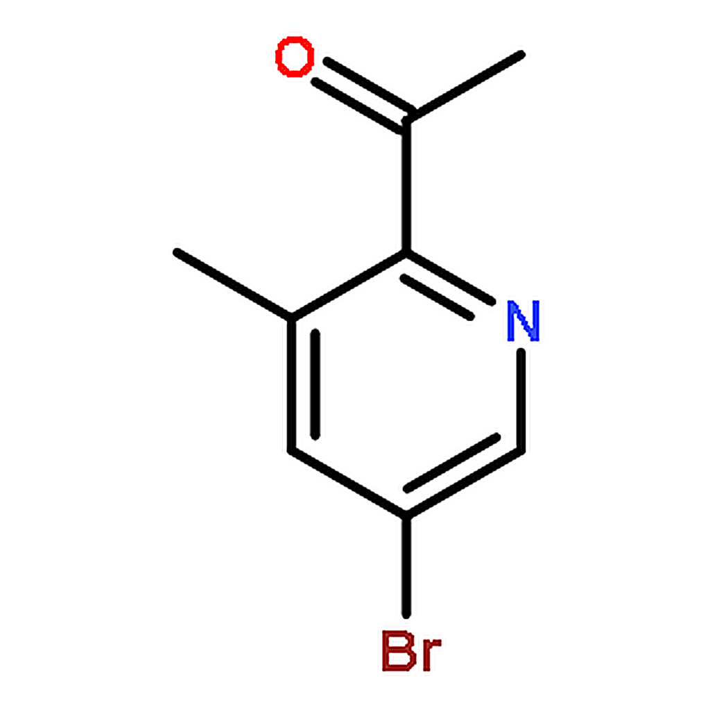 RHAWN 1-(5-Bromo-3-methylpyridin-2-yl)ethanone
